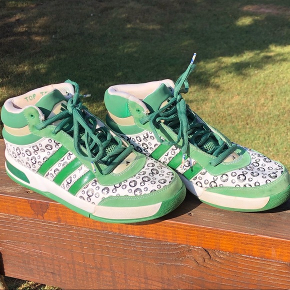 adidas Other - adidas Top Ten Boston Celtics NBA Shoes Size 9.5
